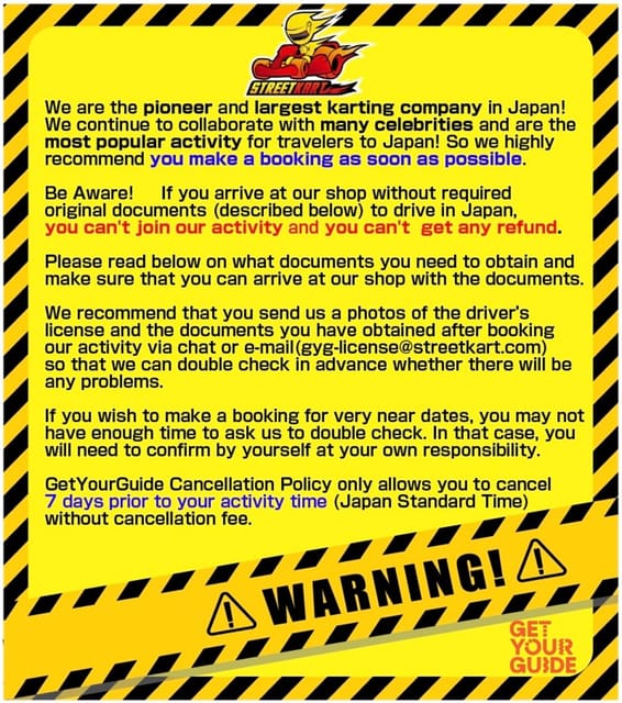 Osaka: Original Street Kart Experience (1 Hr) - The driving permit reality: IDP rules you cannot ignore