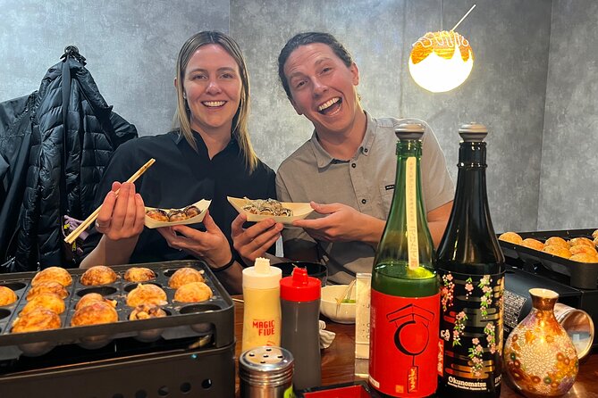 Osaka Sake Tasting & Takoyaki Cooking Experience - Key takeaways before you go