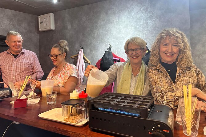Osaka Sake Tasting & Takoyaki Cooking Experience - Location Details, Meeting Point, and How to Arrive Smoothly