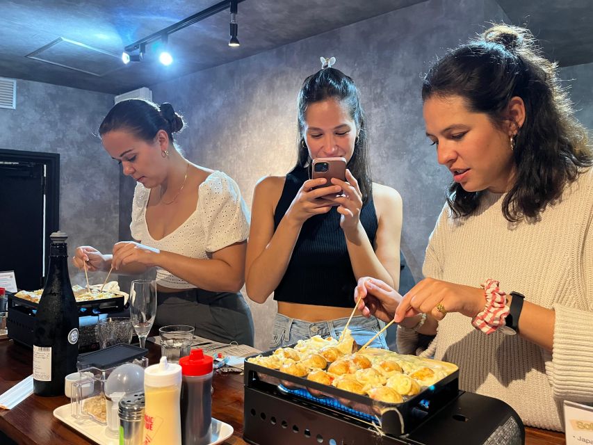 Osaka Sake Tasting with Takoyaki Cooking - Dietary Needs, Non-Octopus Options, and Family-Friendly Energy