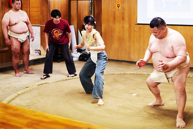 Osaka Sumo Experience with Live Show and Audience Challenge - Who this Osaka sumo experience suits best