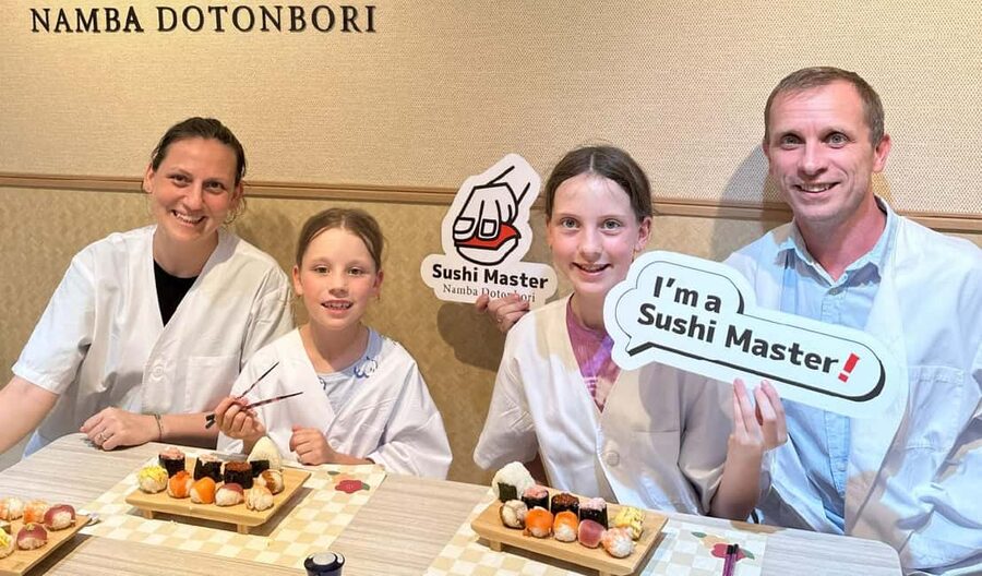 Osaka: Sushi Making in Spacious Studio (SAME-DAY OK!) - Eating what you make: the on-the-spot meal experience