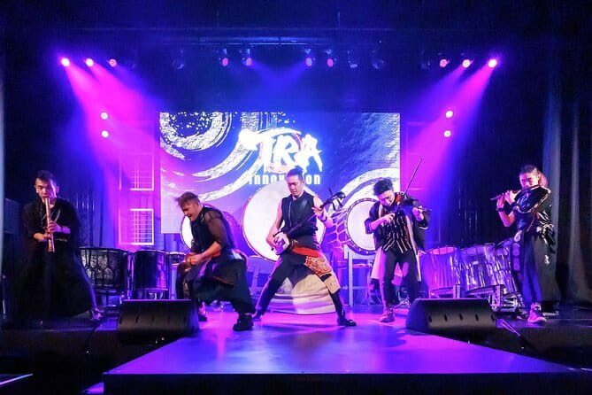 Osaka: UTAGE Modern Japanese Taiko Live Show - Tempo Harbor Theater: the setting for loud, friendly Japanese music