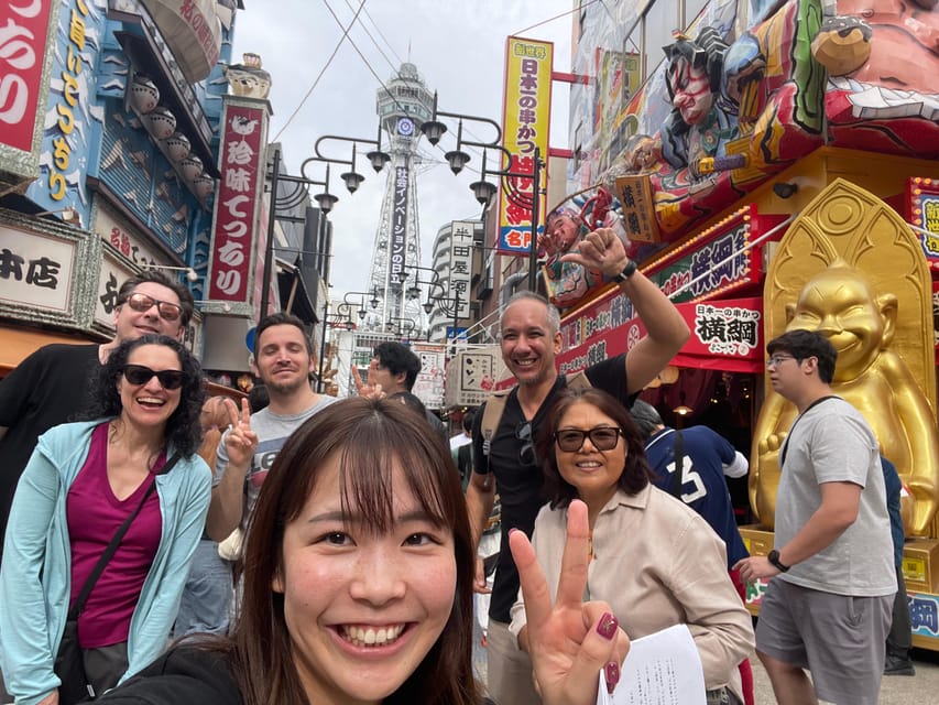 Osaka: Walking Tour and Top Highlights - Kuromon Ichiba Market: Osaka’s Kitchen, Time to Eat