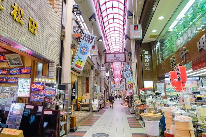 Osaka Walking Tour to Local Gems, Food & Culture - Stop 6: Kuromon Market for real food-shopping energy
