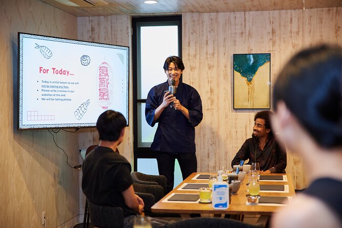 Private Sushi Making with a Sushi Master - What you actually learn from the sushi master, slicing fish and choosing ingredients