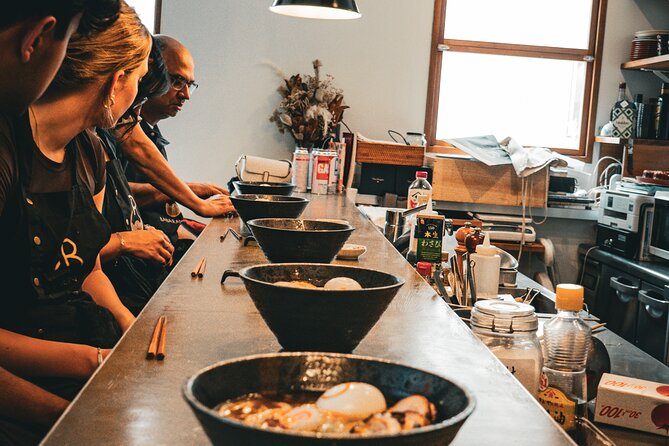 Professional Ramen & Gyoza with Ramen Chef in a restaurant! - Why this Tokyo ramen class feels more authentic than a casual cooking stop