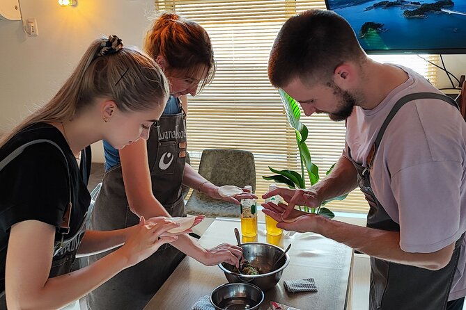 Ramen & Dumpling Cooking in Tokyo with Chef/Vegan possible - Gyoza hands-on: folding dumplings like you mean it