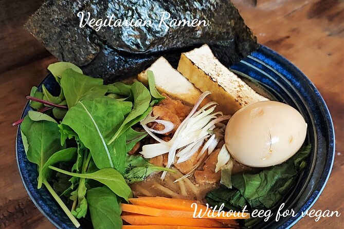 Ramen & Dumpling Cooking in Tokyo with Chef/Vegan possible - Diets and vegan possibilities: what you should ask before you go