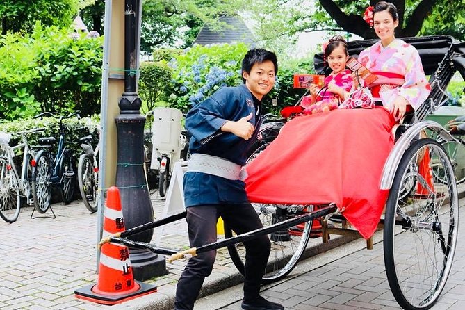 Ride a rickshaw wearing a kimono in Asakusa! Enjoy authentic traditional culture! - Where you go next: Kaminarimon and Sensoji, then free time to wander