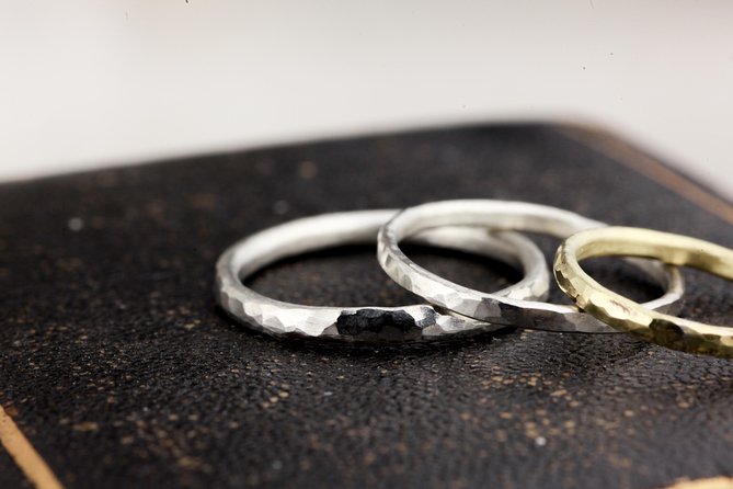 Ring making experience　 Completed in about 1 hour! - What Happens Step by Step, From Finger Measurement to the Final Polish