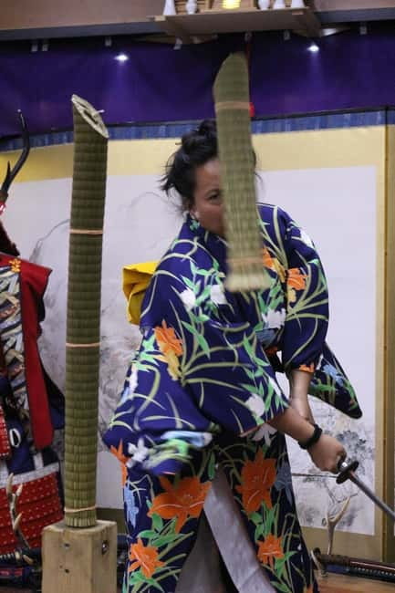 Samurai Armor & Sword experience with phot near Osaka Castle - Wearing samurai clothing before you touch a sword