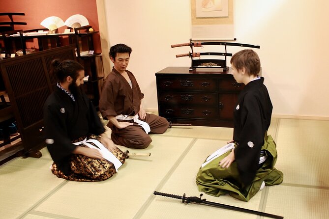 Samurai School in Kyoto: Samurai for a Day - Bowing and the Katana Draw: The Core Skill Set You Practice