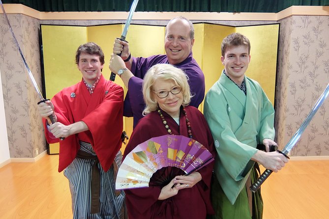 Samurai School in Kyoto: Samurai for a Day - The Photo Session, Certificate, and Tenugui Towel Finish