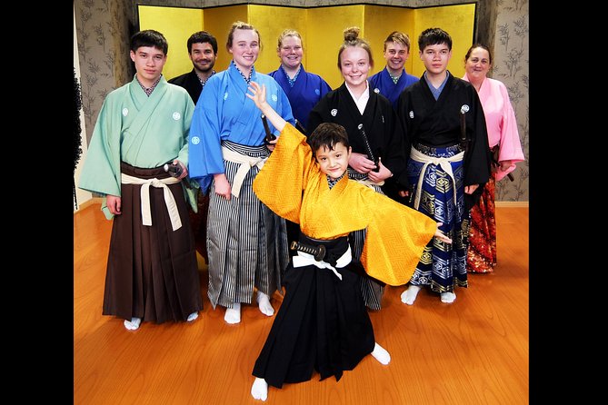 Samurai School in Kyoto: Samurai for a Day - Professional Teaching in a Small Group Setting