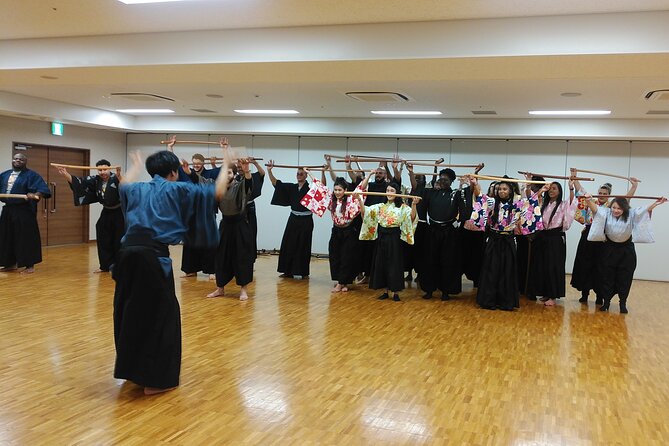 Samurai Training Tokyo Asakusa - From Kata to a Staged Samurai Battle, Plus Video Recording