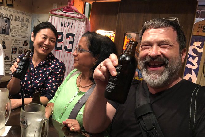 Sangenjaya Back Alleys Private Food and Drink Tour - Secret sake stop: sashimi, grilled fish, and nihonshu