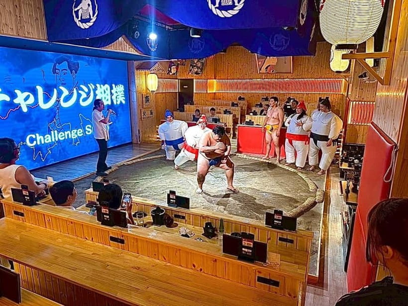 Sapporo: Sumo Show Experience with Japanese food & Photo - Enter the Dohyo: Where the Sapporo Sumo Club Meets You