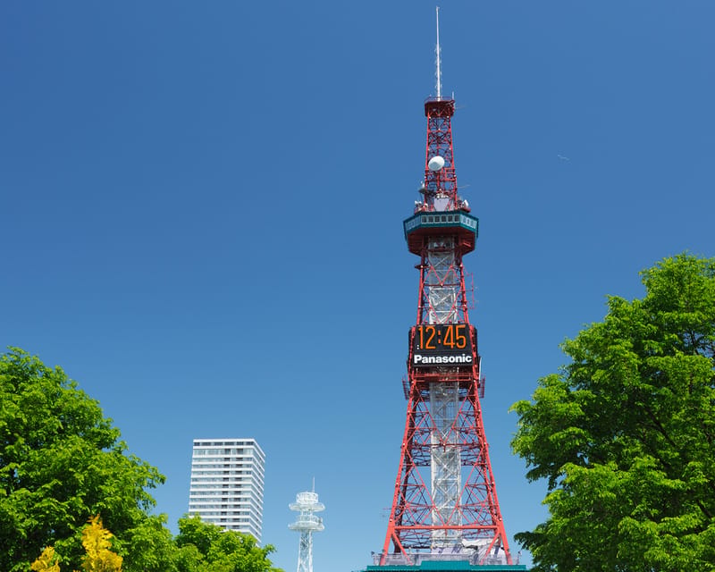 Sapporo TV Tower Admission Ticket - What you can see from the observation deck, plus Odori Park tips