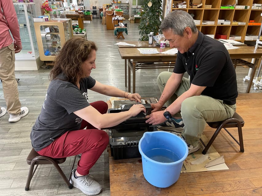 Seki: Samurai Knife Making Experience at the Knife Museum - Sharpen, polish, and etch: your blade skills do not stop when the workshop ends