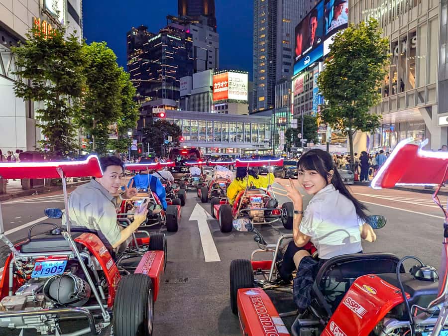 Shibuya#2 Go Karting Tour with Funny Costume - Why Shibuya by Go Kart and Costume Feels Different