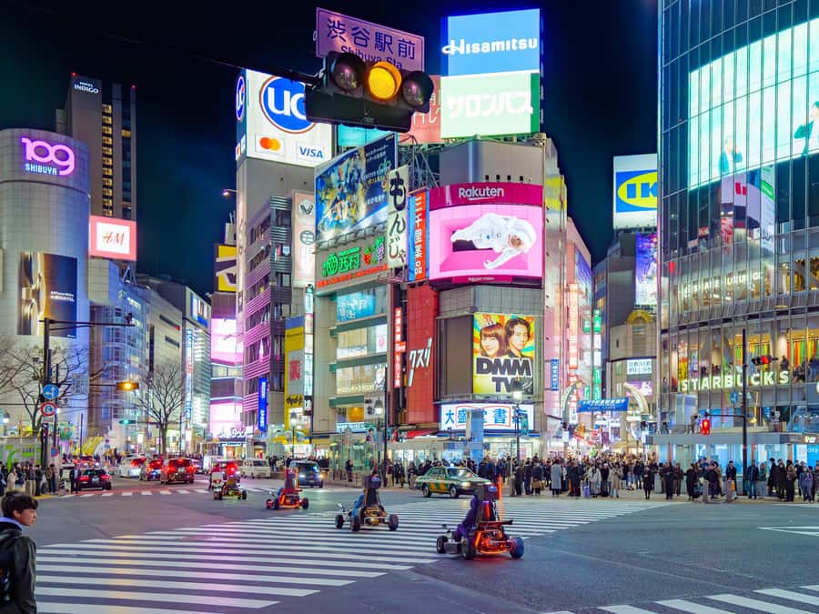 Shibuya#2 Go Karting Tour with Funny Costume - Meeting at Akiba Kart Shinjuku, and the Stuff You Must Bring