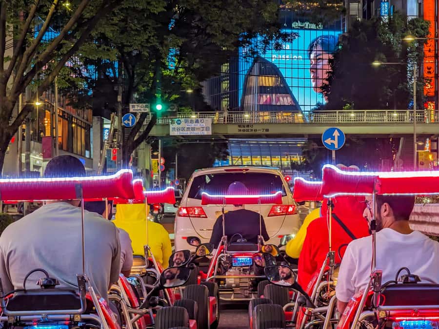 Shibuya#2 Go Karting Tour with Funny Costume - The 1-Hour Route You Actually Want: Shibuya Scramble, Omotesando, Harajuku