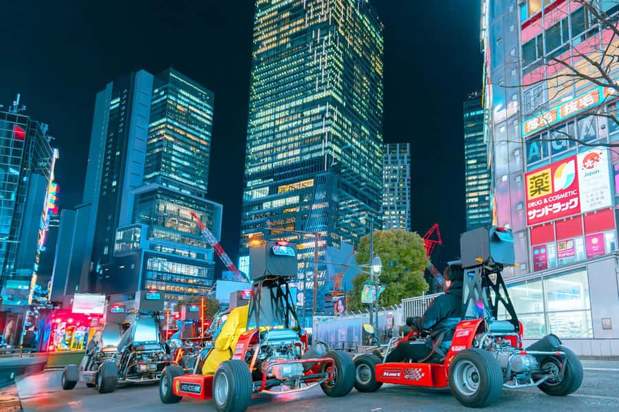 Shibuya#2 Go Karting Tour with Funny Costume - Costume Rental and Photo Service: Making Shibuya Personal