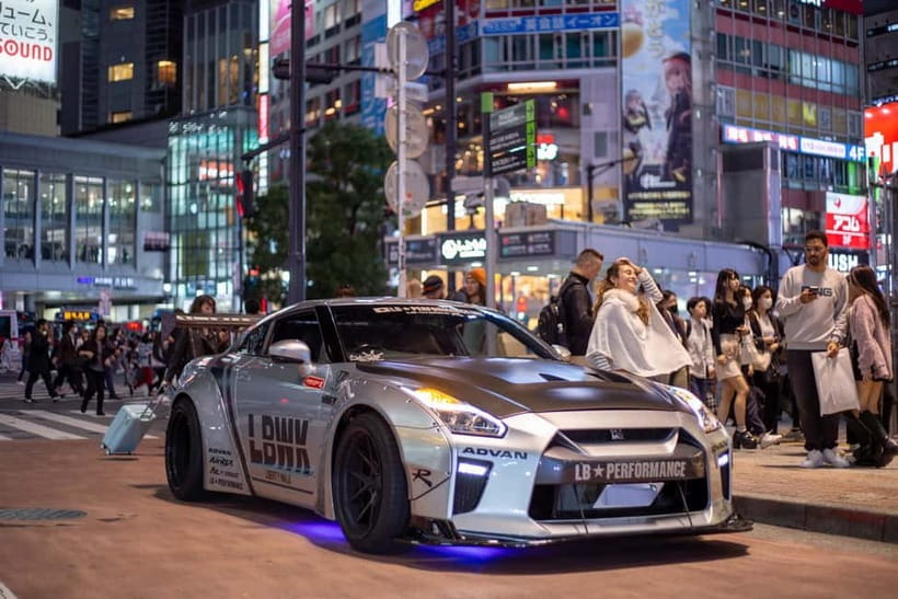 Shibuya City: Daikoku PA GT-R R35, R34, R33 or R32 Tour - Rainbow Bridge and Tokyo Tower: Short Photo Stops, Big Impact