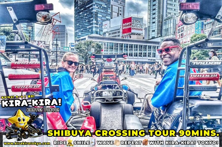 Shibuya Crossing x Tokyo Tower and more! Go-Kart Tour - The safety rules and why they keep the fun level high