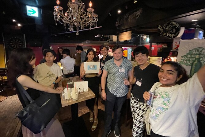 Shibuya Local "Solo Going" Int'l Party Unlimited Drink Ex. Sunday - How the evening flows, from check-in to host photos