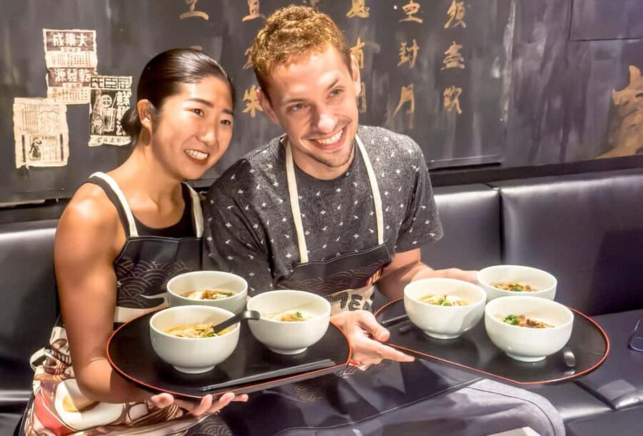 Shibuya: Ramen Dojo Tokyo | Make All 3 (Tonkotsu/Shoyu/Miso) - Tonkotsu, Shoyu, Miso, and How the Differences Actually Hit