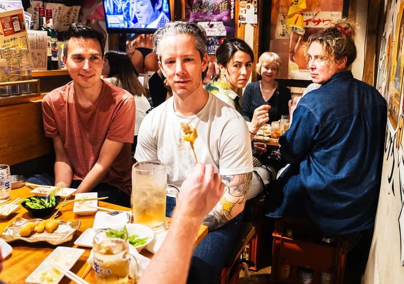 Shinjuku: Food Tour - 15 Dishes at 4 local eateries - Stop 1: Omoide Yokocho for Dinner and Tiny-Alley Atmosphere