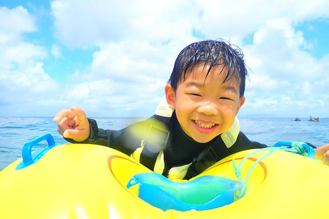 Snorkeling in the Blue Cave area【Okinawa Prefecture: Free feeding & photo images!English and Chinese speaking guide available! - Fish feeding and underwater photos that you get right away