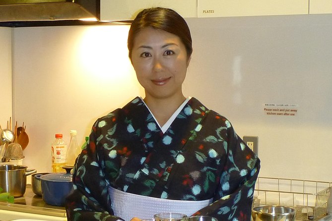 Sushi - Authentic Japanese Cooking Class - the best souvenir from Kyoto! - The meal part: aperitif, green tea, and what you’ll remember