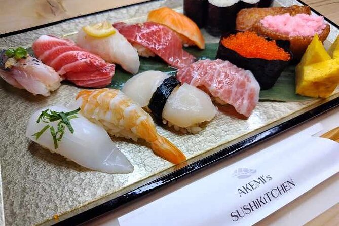 Sushi Cooking Class: AKEMI's SUSHiKiTCHEN in Tokyo - Key highlights you can plan around
