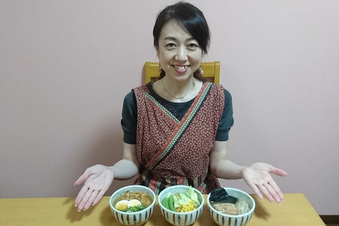 Three Types of Ramen Cooking Class in Osaka - Salt ramen: sweet pork, seaweed, sprouts