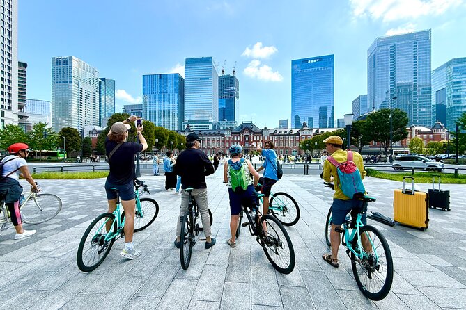 Tokyo: 3-Hour Bike/E-Bike Tour of the City's Highlights - Starting at Shiba-Koen: get oriented before you roll