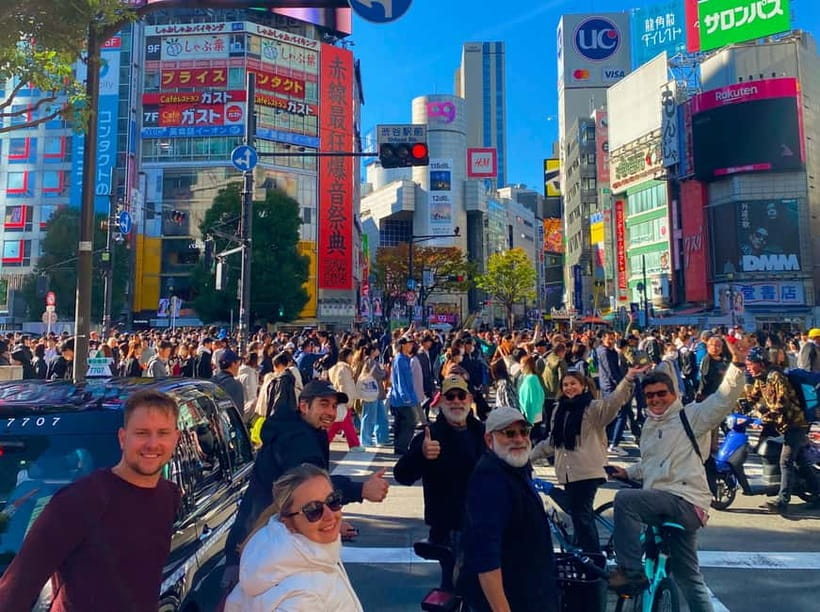 Tokyo: 3-Hour Bike or E-Bike Tour of City's Hidden Gems - Shibuya Crossing to Bell of Peace: ending in a different mood