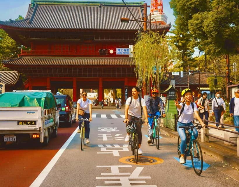 Tokyo: 3-Hour Bike or E-Bike Tour of City's Hidden Gems - Meeting at the Statue of Commodore Perry, then rolling out