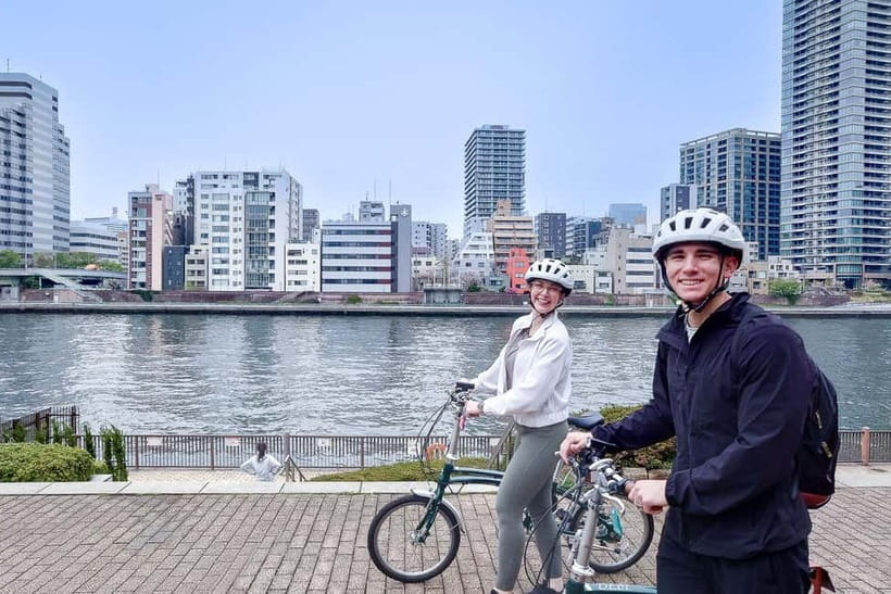 Tokyo: 3h Private E-bike Tours, Starting at Your Hotel - Pacing, water breaks, and photo moments without filming while cycling