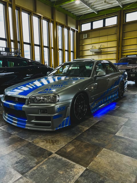 Tokyo and Daikoku by night in a Fast and Furious Skyline 34 - The cars and the car talk, what you’re really paying for