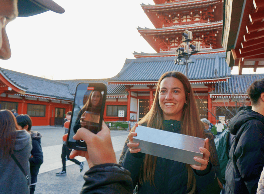 Tokyo Asakusa Temple & Shrine Walking Tour with Local Guide - Nakamise Shopping Street: snacks, souvenirs, and a guided sense of flow