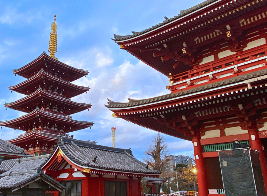 Tokyo Asakusa Temple & Shrine Walking Tour with Local Guide - Senso-ji Temple: participating in temizu cleansing, prayer, and omikuji