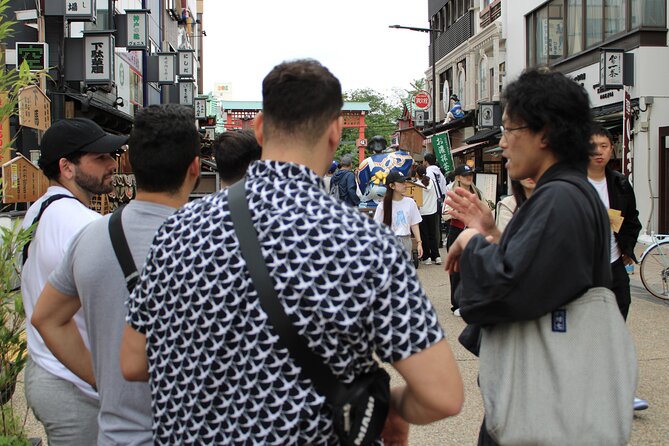 Tokyo: Asakusa Walking Tour with Japanese Comedian - Before Sensō-ji: Skytree, Asahi Beer Company, and a free view over Asakusa