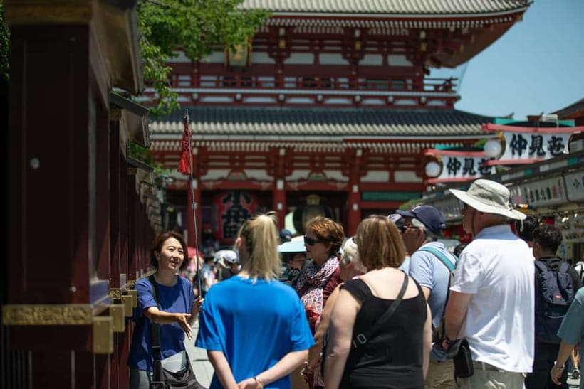 Tokyo: Asakusa Walking Tour with Sensoji Temple Visit - Meeting at Kaminarimon Gate, Then Getting Your Bearings Fast
