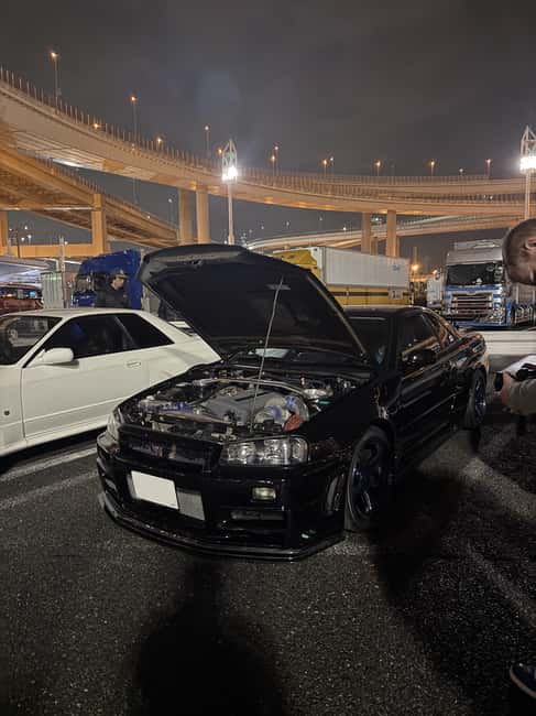 Tokyo: Best Price Daikoku Parking Area JDM Car Meet - Getting to Daikoku the fun way: Rainbow Bridge, Haneda pass-by, Tokyo Tower