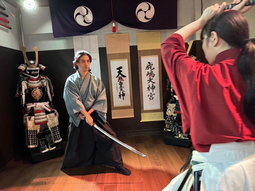 Tokyo: Best Samurai Experience - Costume first: Choosing Kimono and Hakama Then Getting Ready