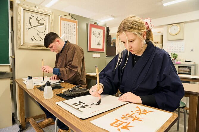 Tokyo: Calligraphy Workshop & Original T-Shirt Creation - Key things to know before you go