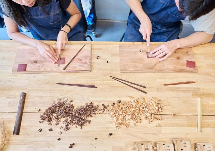 Tokyo: Chopstick Making Workshop with Artisan - Finishing and Wrapping: Leaving With a Finished Souvenir Same Day